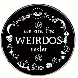 We are the weirdos Mr pin